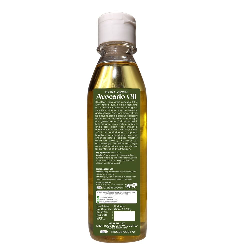 Extra Virgin Avocado Oil 250ML
