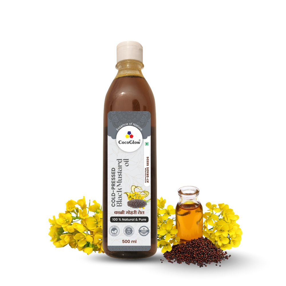 Cold Pressed Black Mustard Oil 500ml