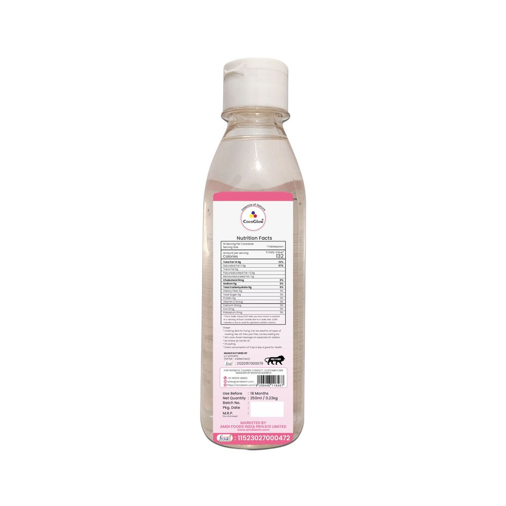 Extra Virgin Coconut Oil 250 ml