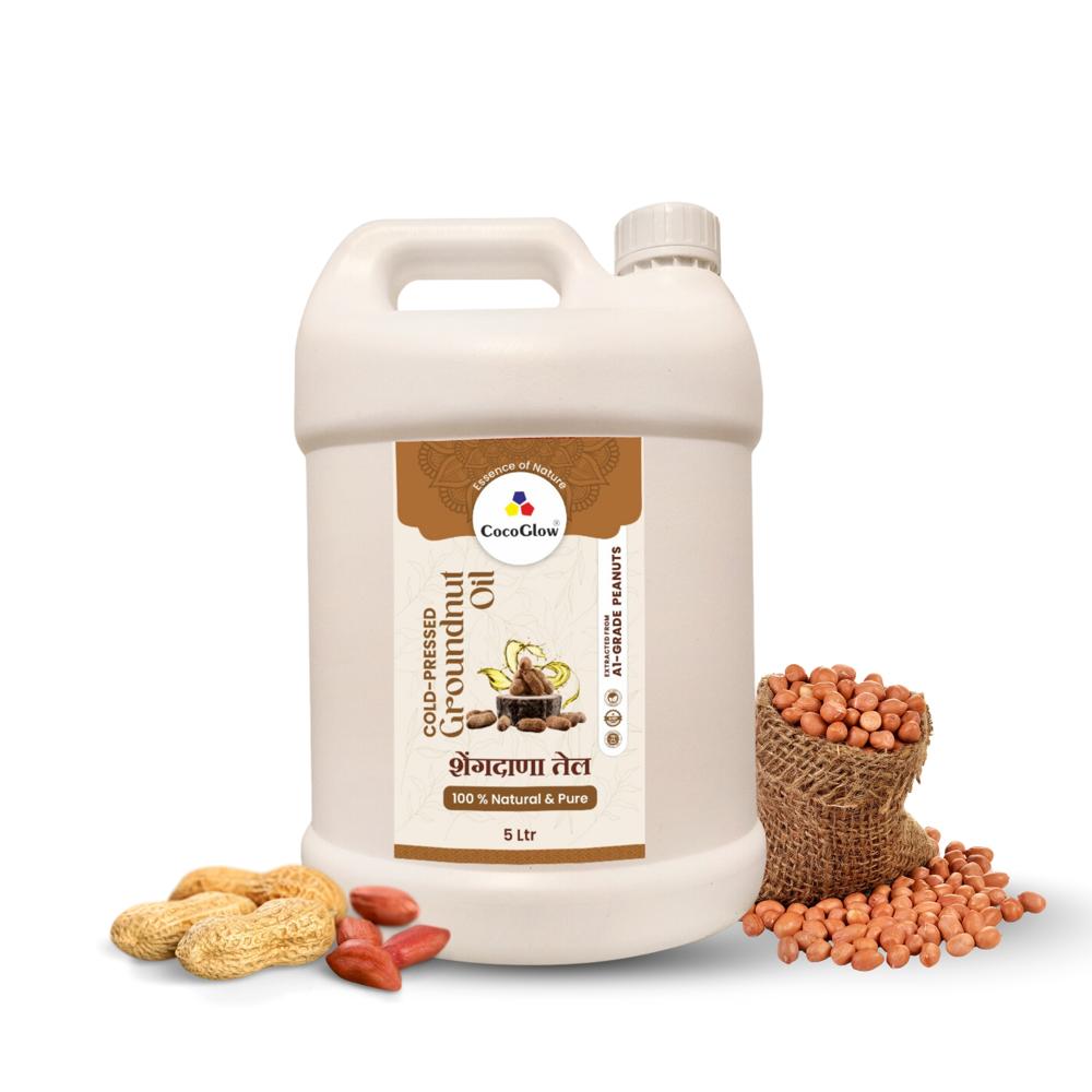 Cold Pressed Groundnut Oil 5 Liter - Application: Commercial & Home Use