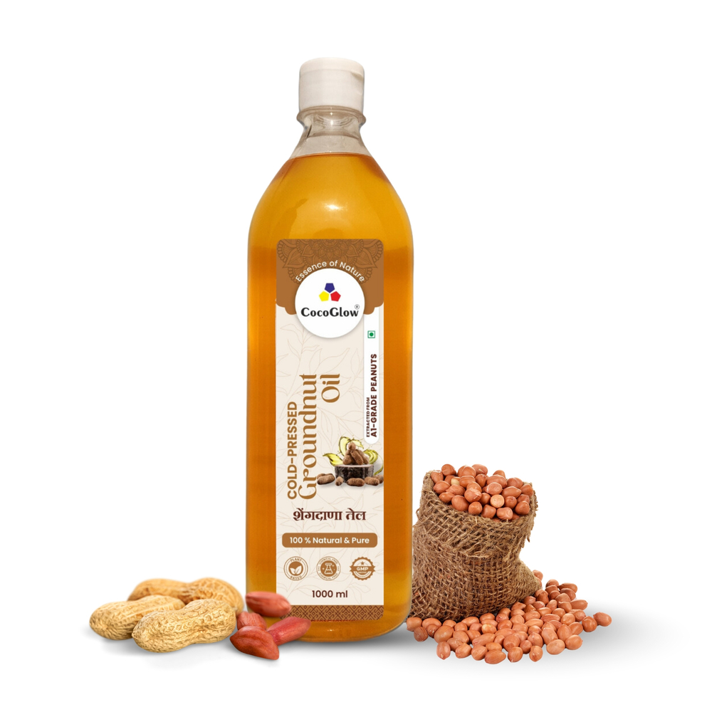 Cold Pressed Groundnut Oil 1L