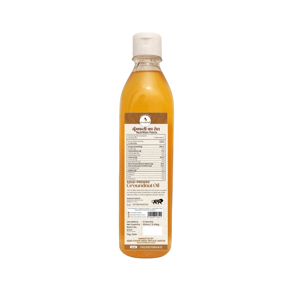 Cold Pressed Groundnut Oil 500 ml