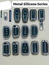 Metal Key Cover With Key Chain