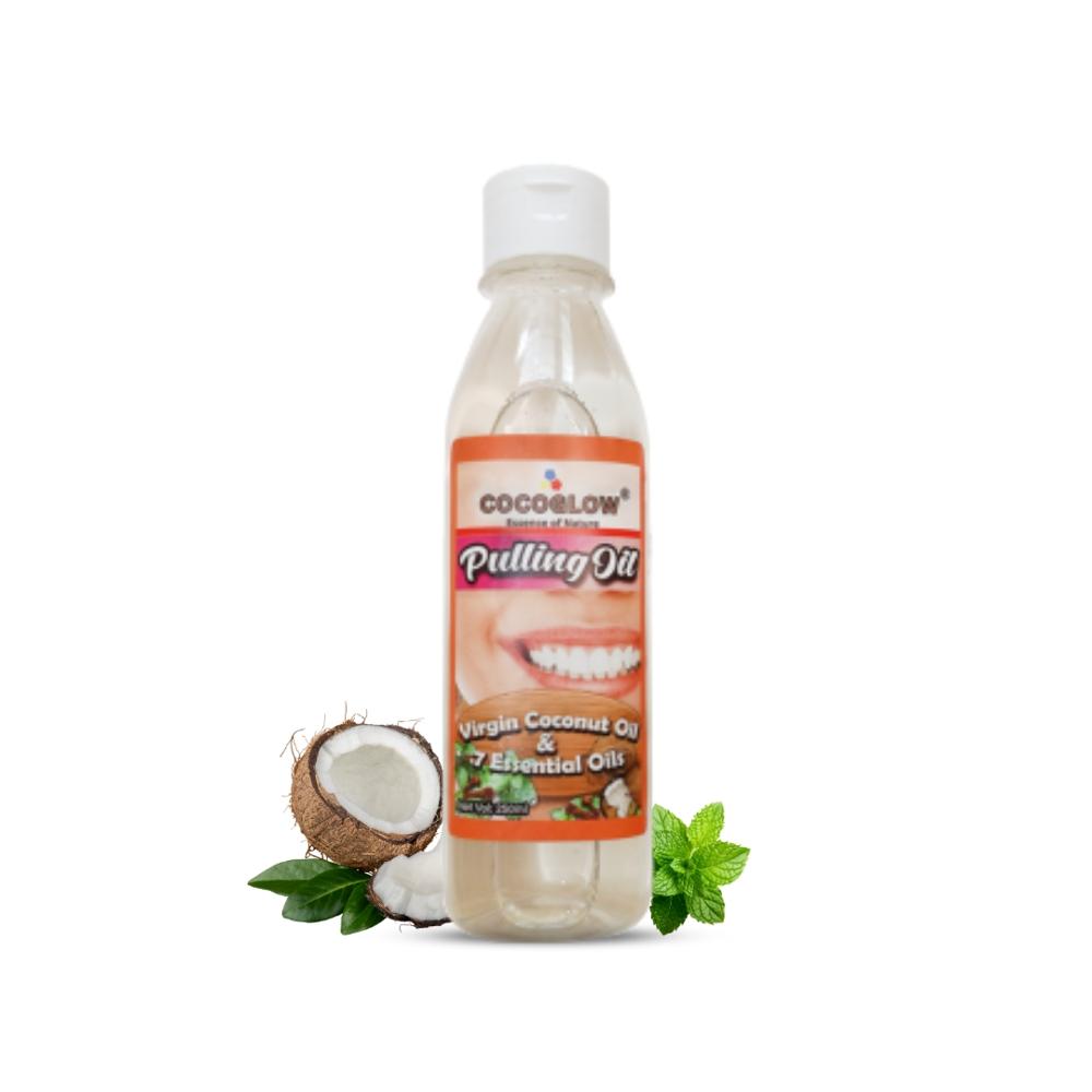 03_Mouth Pulling Oil (Red) 250ML - Cold-Pressed Organic Edible Botanical Oils, Sealed PET Bottle, Allergen Free