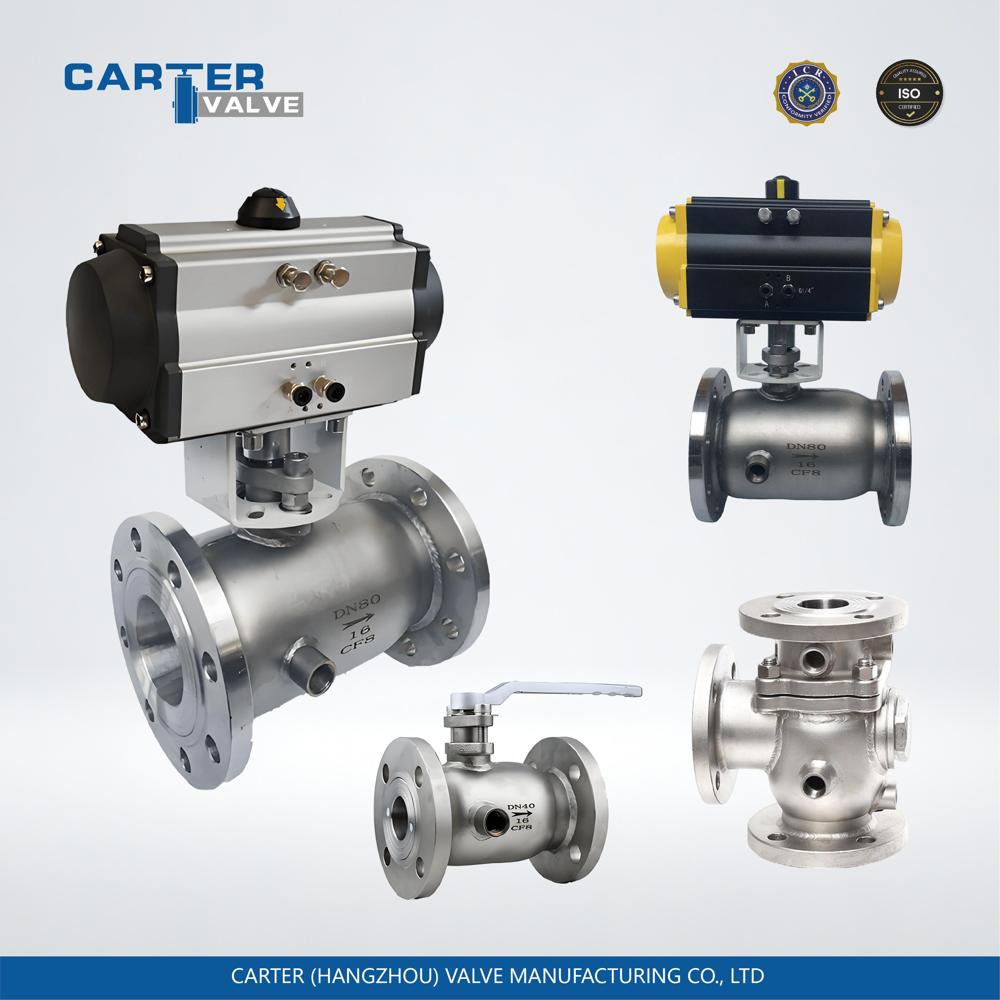 Jacketed Plug Valve / Insulation Plug Valve, Carbon Steel, Flanged, Pneumatic Actuated, Full Jacket Structure, Resin/Asphalt Media, DIN Standard