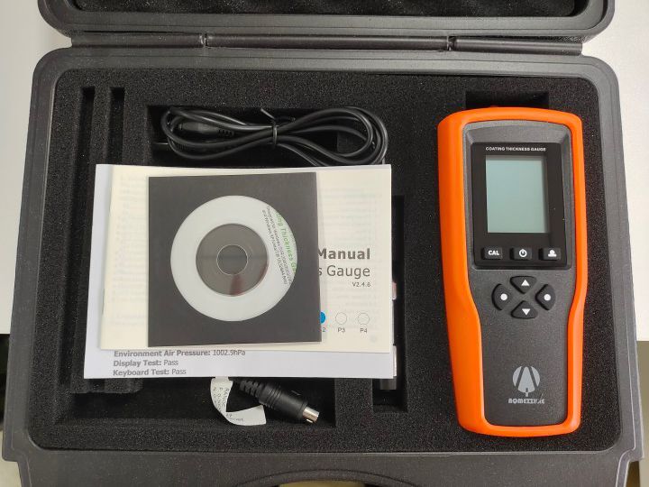 Coating Thickness Gauge - Accuracy: (1~3%+1M)