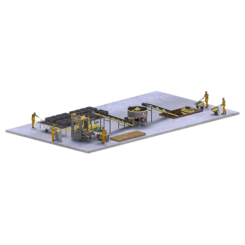 Fly Ash Brick Plant With Prefeeding