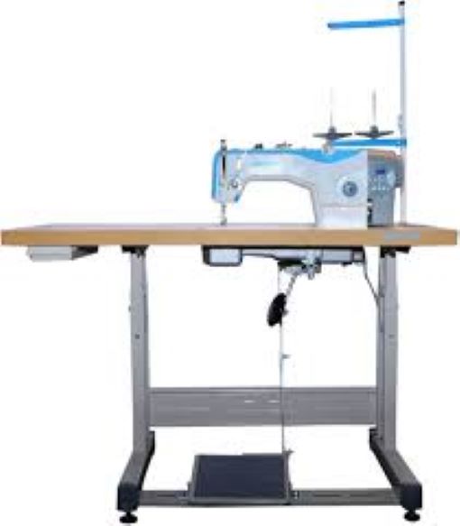 Jack A2c Sewing Machine - Color: Classic White Finish With Blue Accents