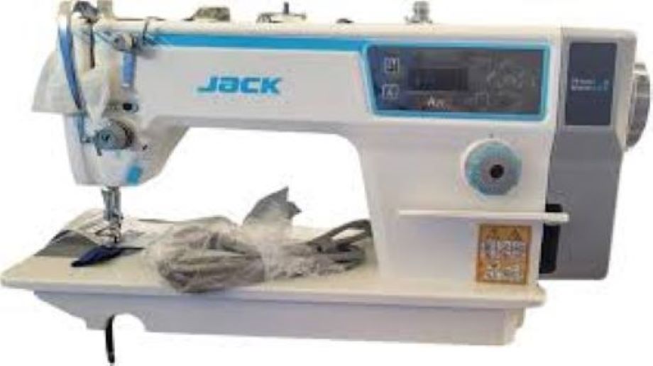 Jack A2c Sewing Machine - Color: Classic White Finish With Blue Accents