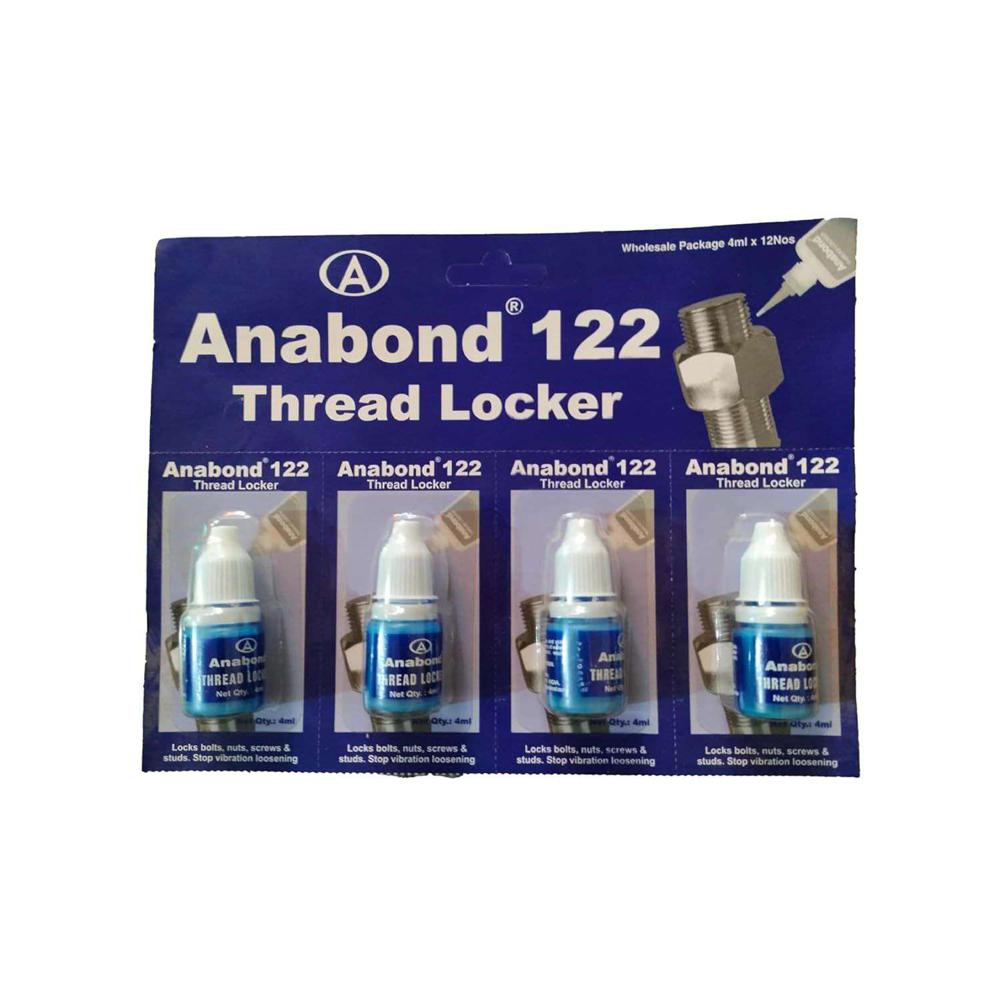 Anabond Thread Locker 122 4ml - Color: Blue