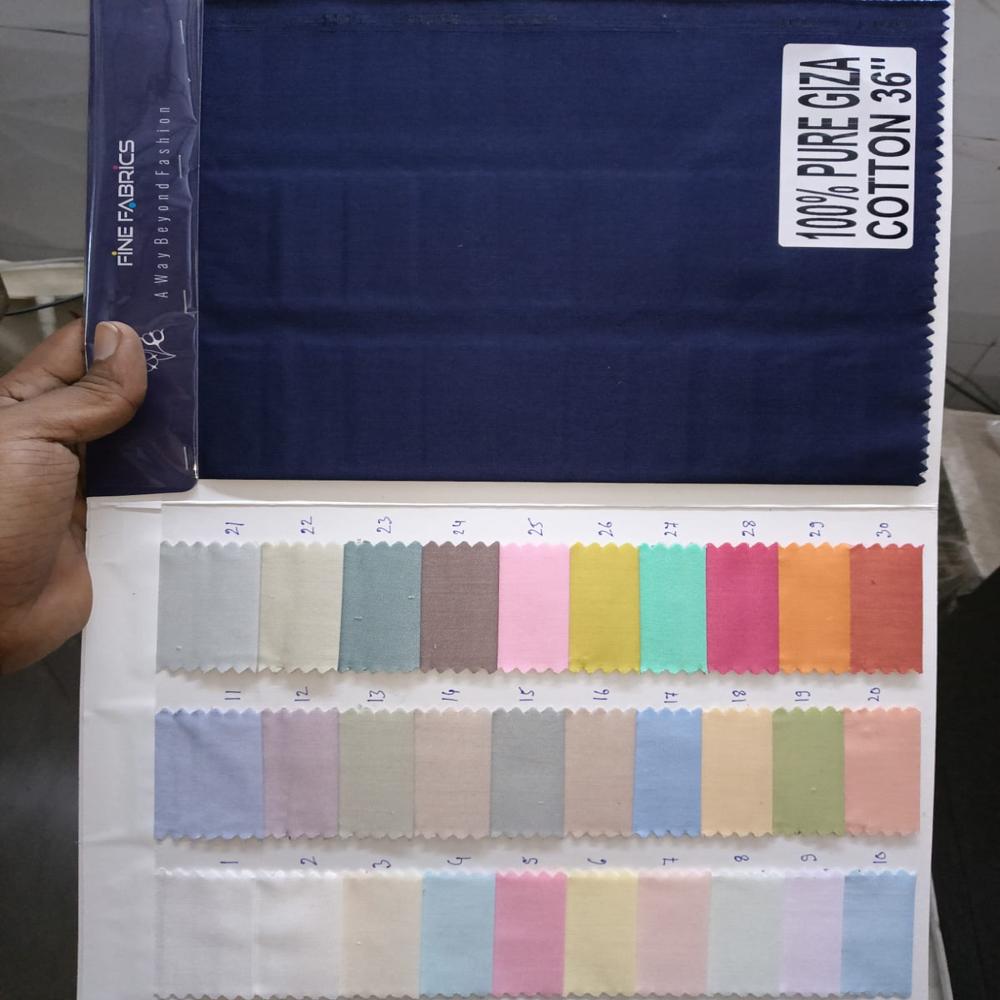 100% giza cotton fabric