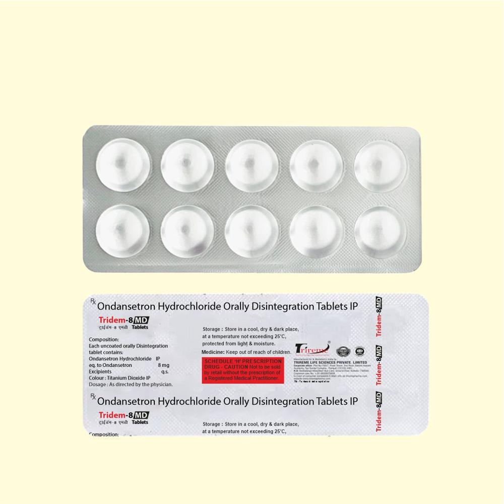Tridem 8 Md Tablets - Drug Type: General Medicines