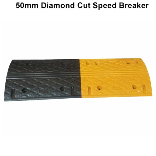 50mm Diamond Cut Rubber Speed Breaker