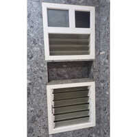 White Louver Window