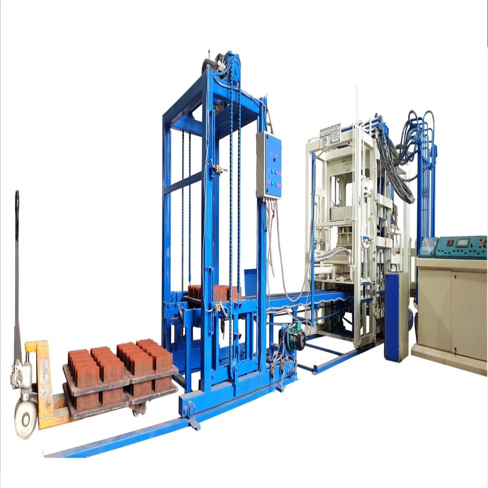 Fully Automatic Vibro Press Block Making Machine - Capacity: 40 Pcs/min