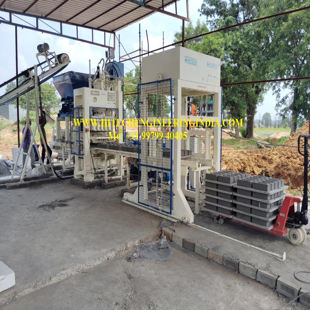 fully automatic fly ash brick machine