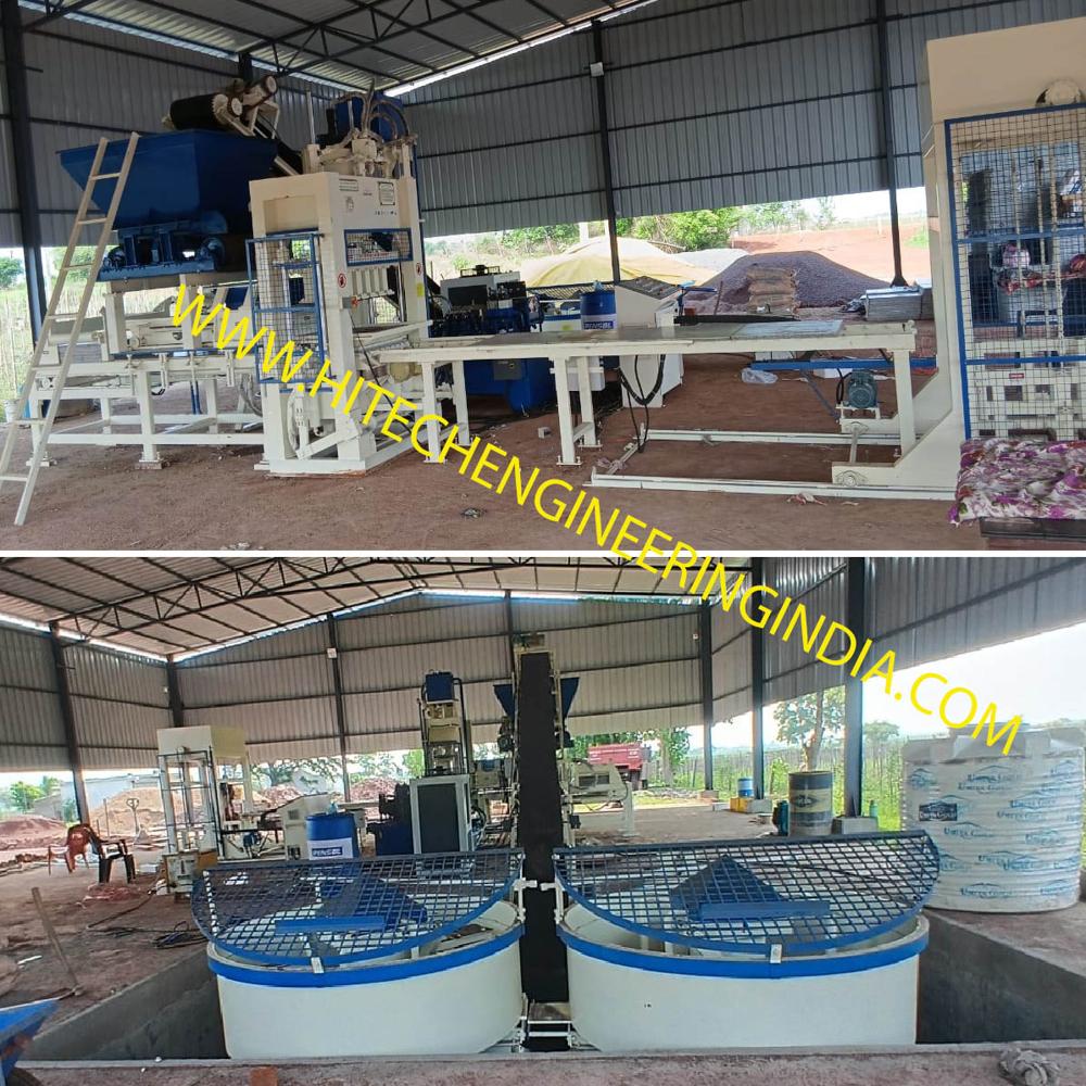 fully automatic fly ash brick machine