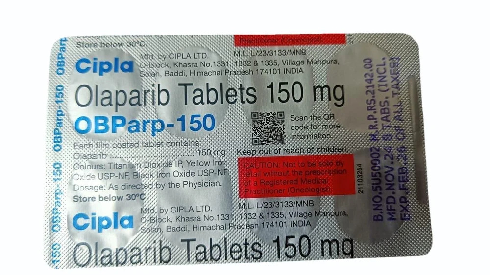 Obparp 150 mg Tablet, Olaparib Anti-Cancer Oncology Medicine