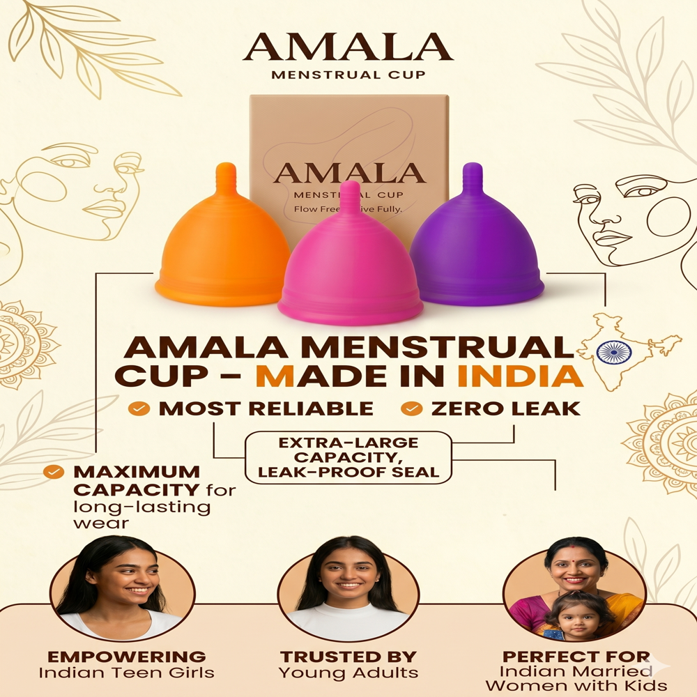 Safe menstrual cups for virgins