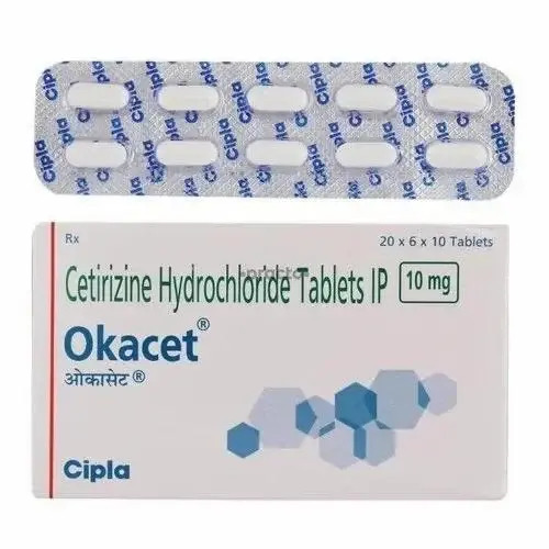 Okacet, Cetirizine Allopathic Antiemetic Medicine