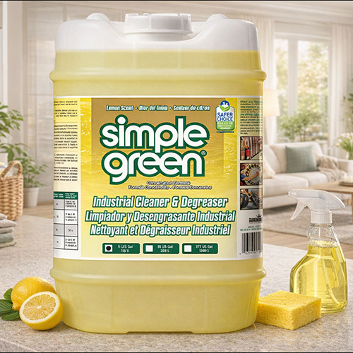 Simple Green Industrial Floor Cleaner Yellow A+ 2