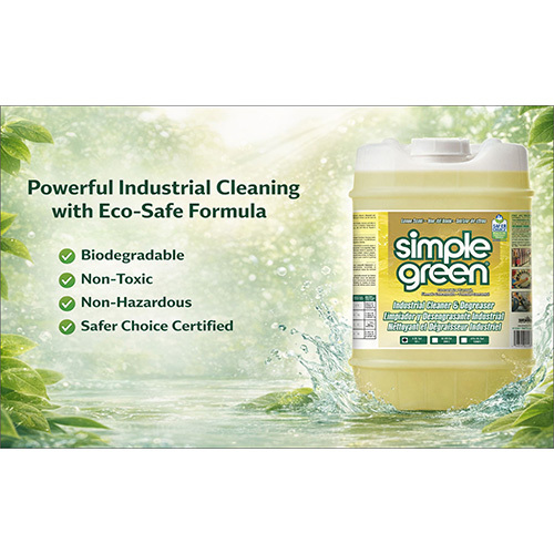 Simple Green Industrial Floor Cleaner Yellow A+ 3