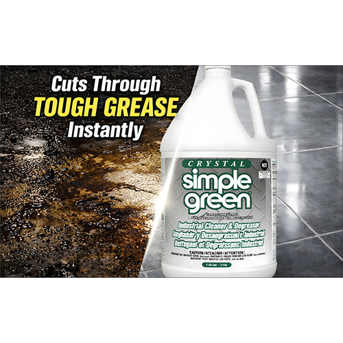 Crystal Simple Green Industrial Cleaner Green A+ 2 - Material: Liquid Solution
