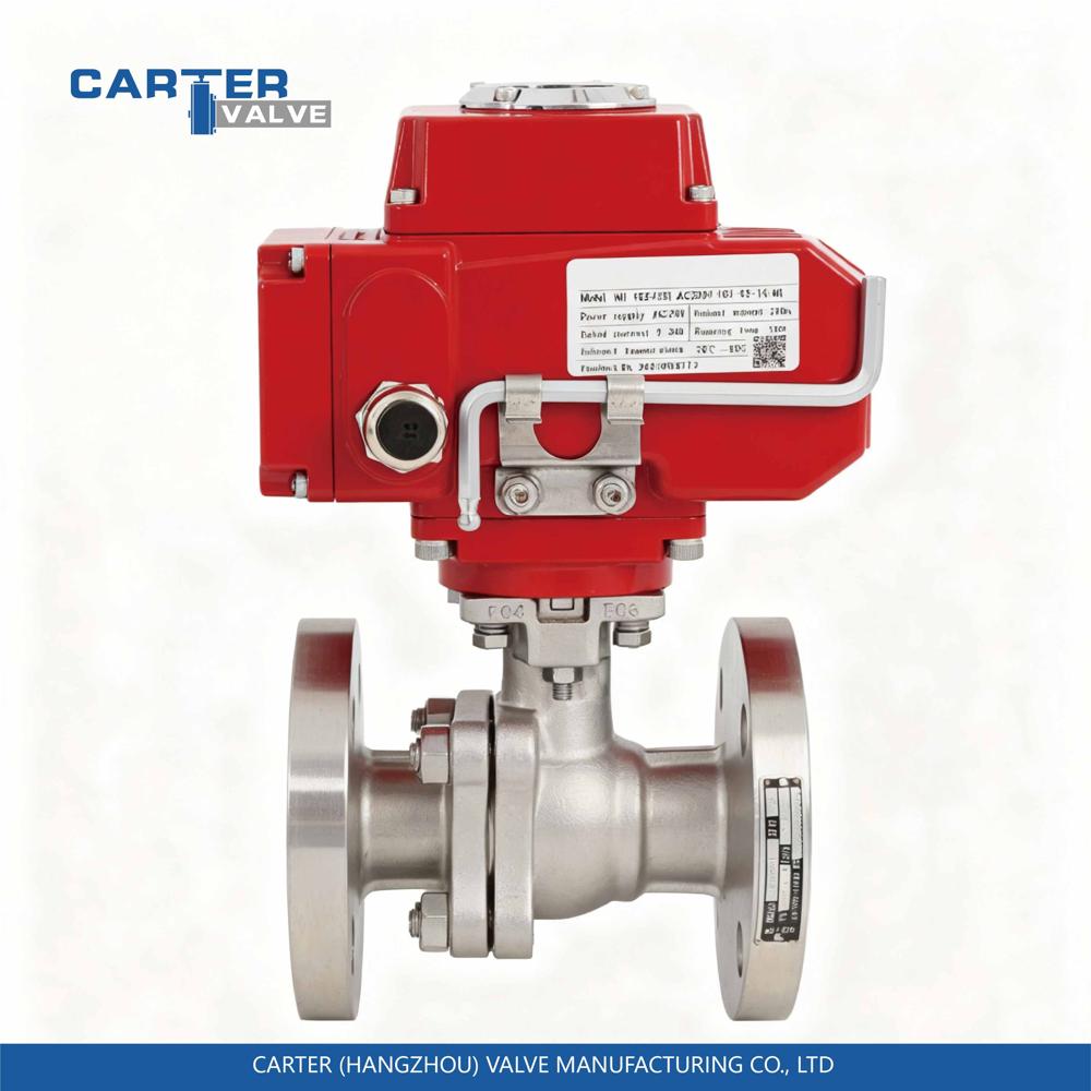 Floating Ball Valve / Two Piece Floating Ball Valve, Stainless Steel, Flanged, Manual Hand Lever, Floating Ball Structure, Water/Oil/Gas, API 608 Standard
