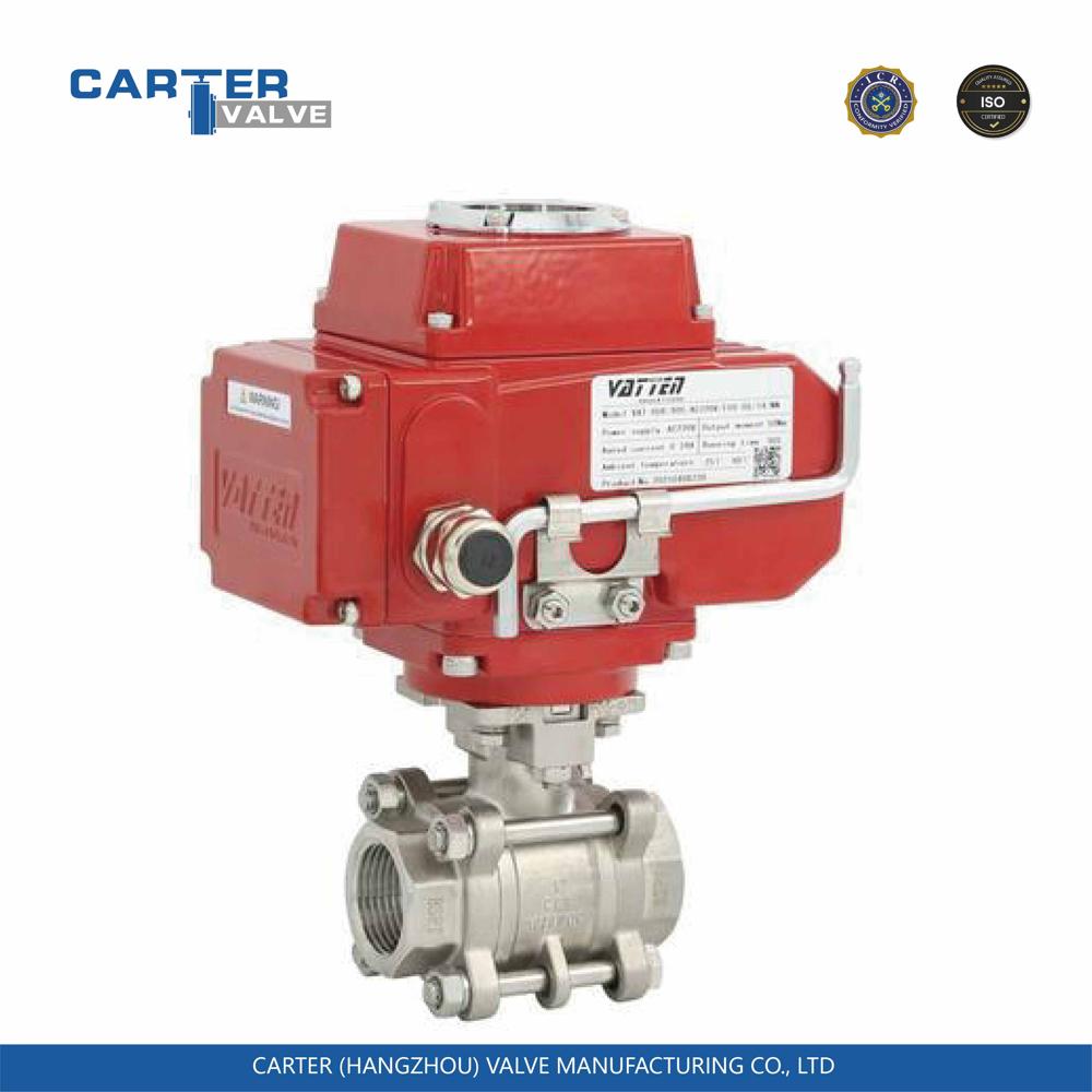 Floating Ball Valve / Two Piece Floating Ball Valve, Stainless Steel, Flanged, Manual Hand Lever, Floating Ball Structure, Water/Oil/Gas, API 608 Standard