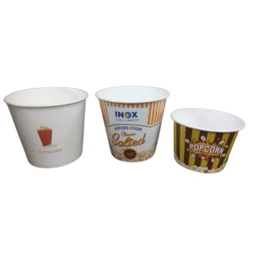 Paper Popcorn Tub