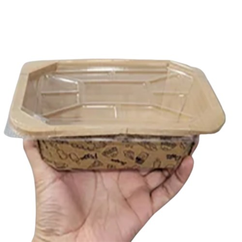 750 Ml Paper Food Packing Container With Lid