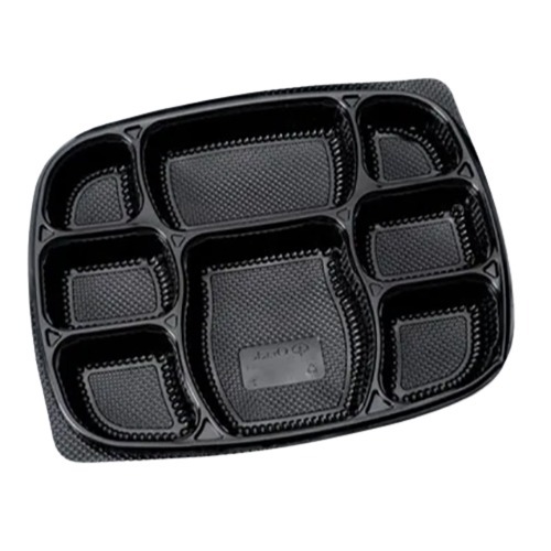Plastic Meal Tray With Lid