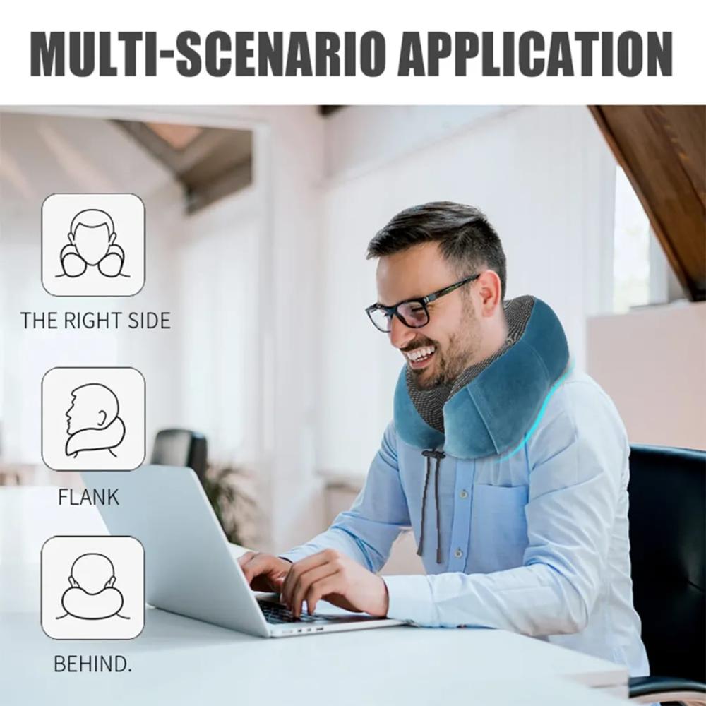 Ergonomic U Shape Travel Neck Pillow Wholesale | Premium Memory Foam Neck Support Pillow Supplier India