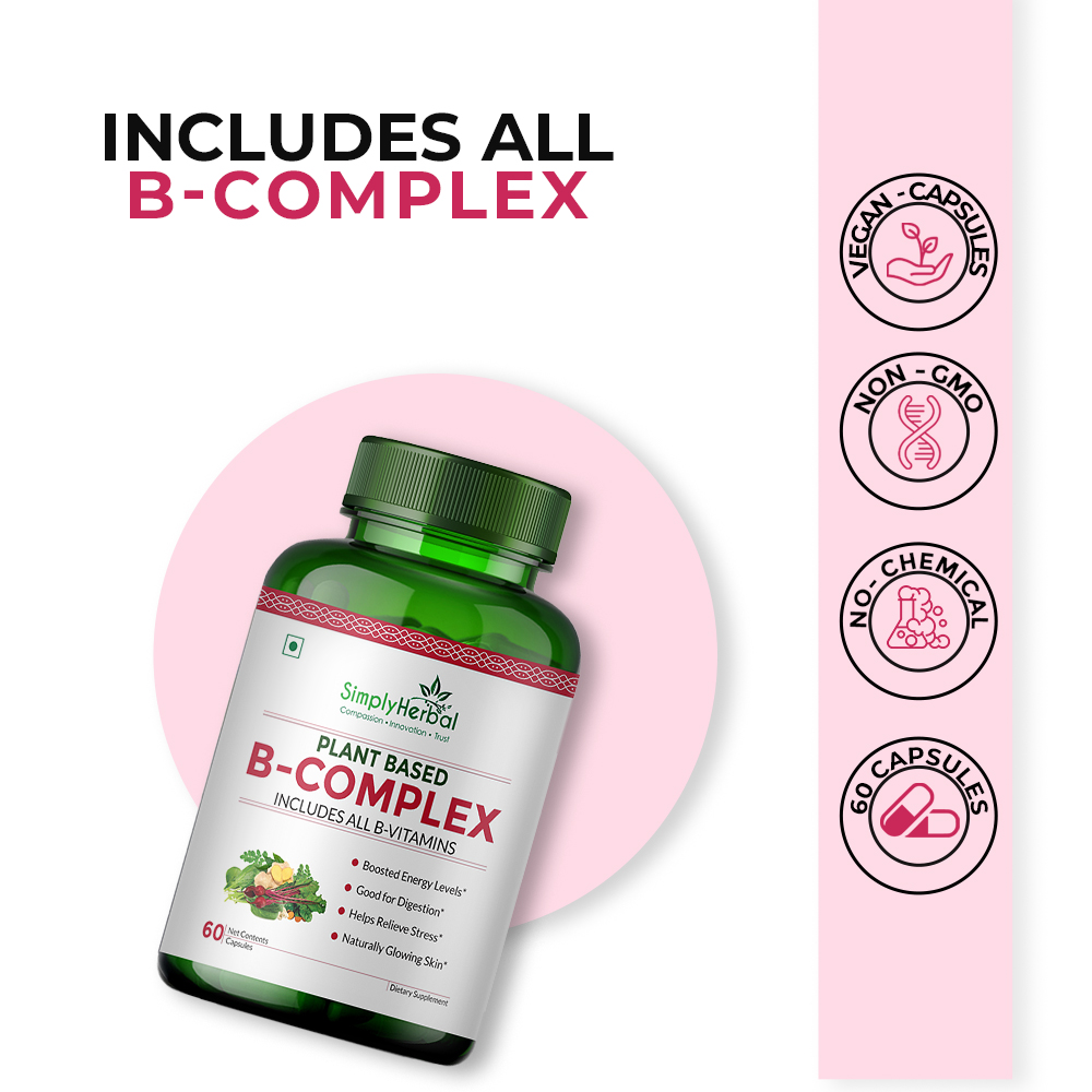 Plant Based B Complex - Best Before: 24 Months