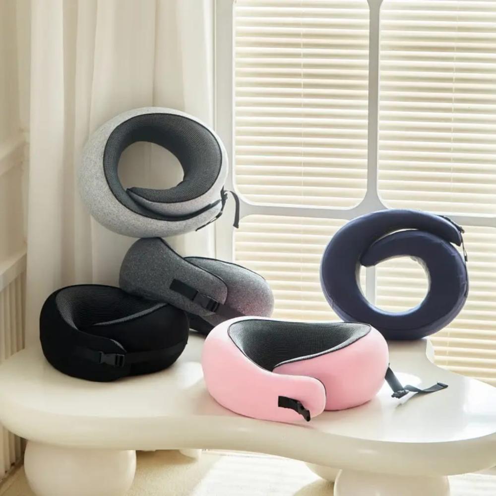 OEM Travel Neck Pillow Manufacturer India | Soft Memory Foam Neck Support Pillow for Export & Bulk Buyers