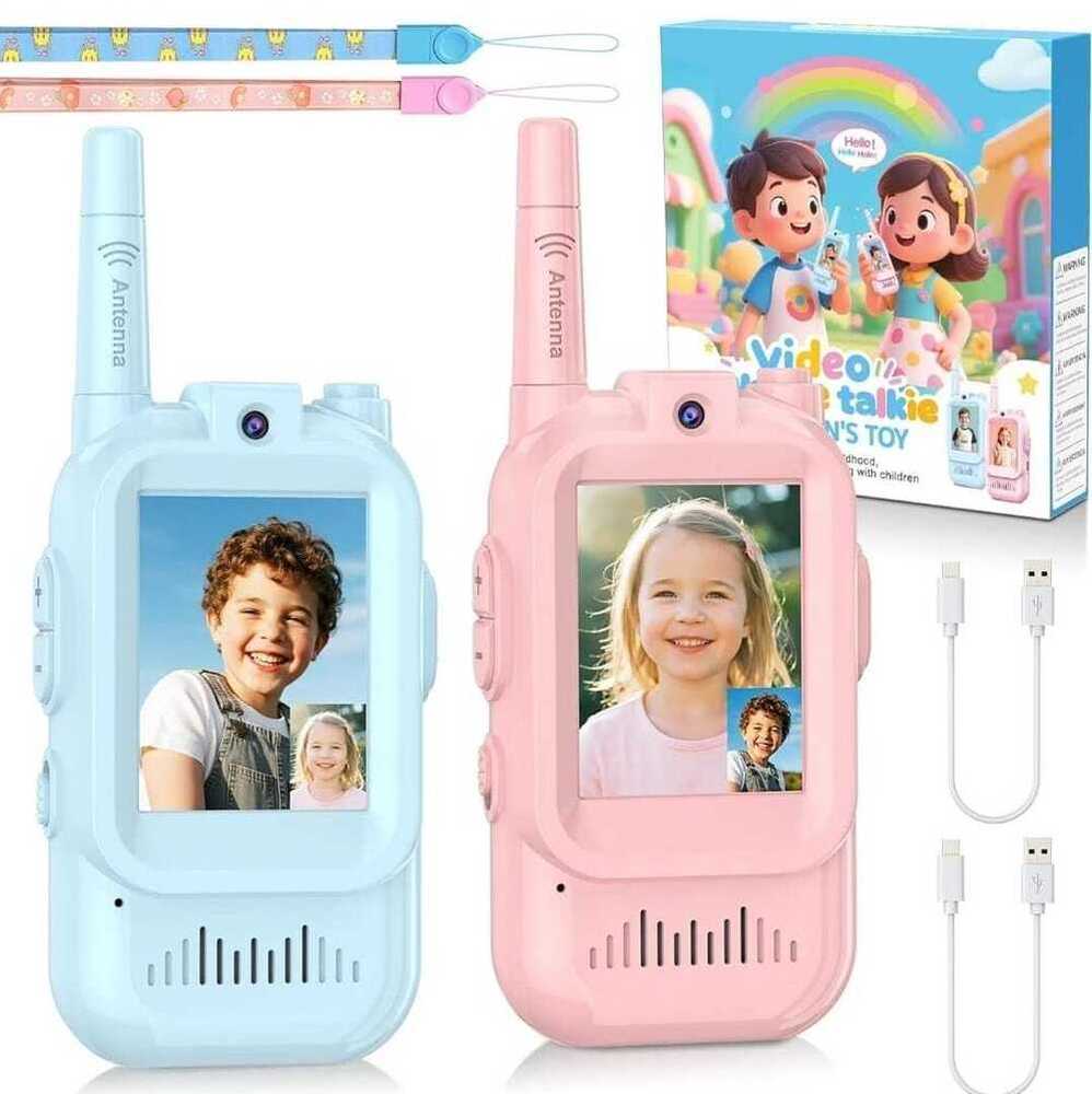 Video Walkie Talkie Kids Camera Intercom Toy