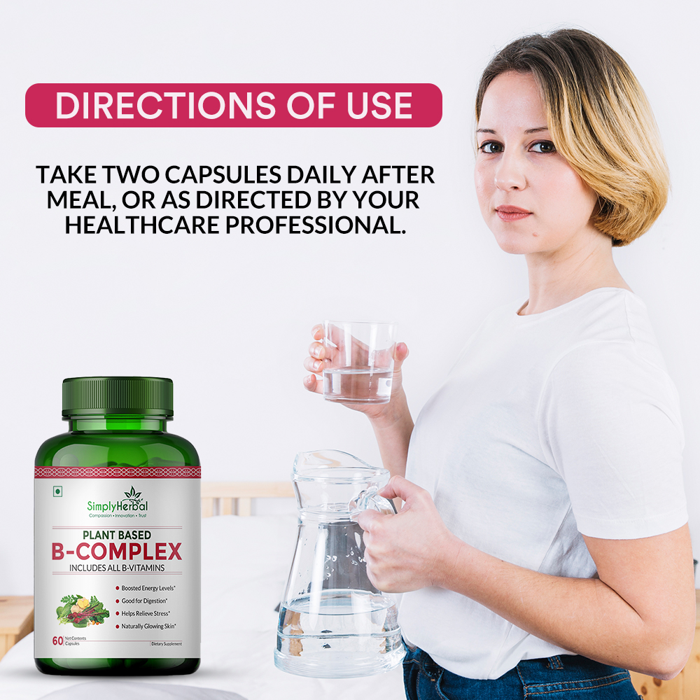 Plant Based B Complex - Best Before: 24 Months
