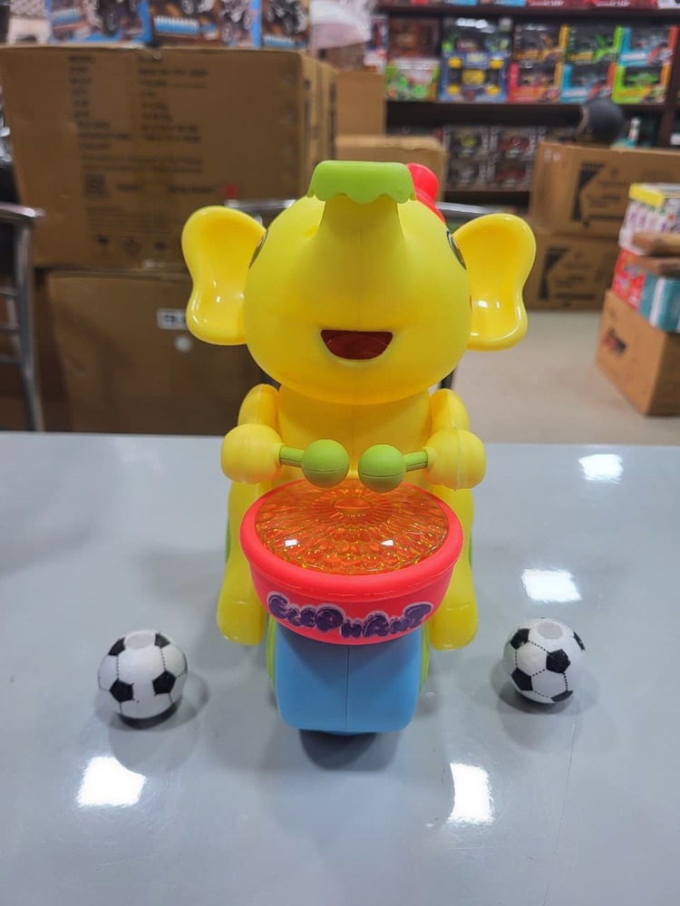 Games Elephant Musical Toy with Light and Sound