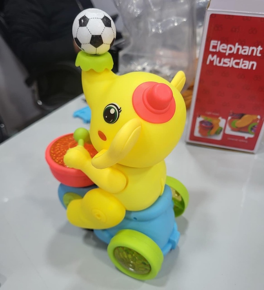 Games Elephant Musical Toy with Light and Sound
