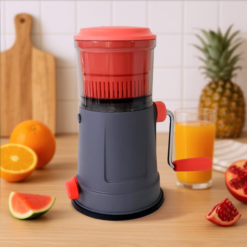 Supermom Pulpy Fruit Juicer With Extra Long Handle And Silicone Ring (1 Pc) - Color: Mix