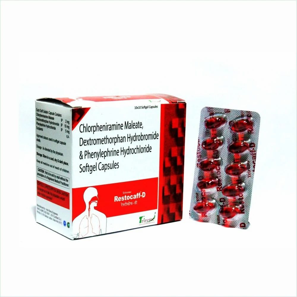 Restocaff D Capsules - Drug Type: General Medicines