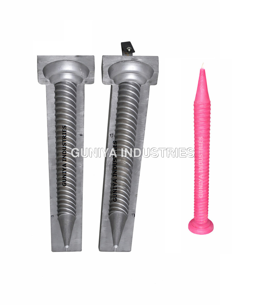18 inch 470 gram spiral candle making mold