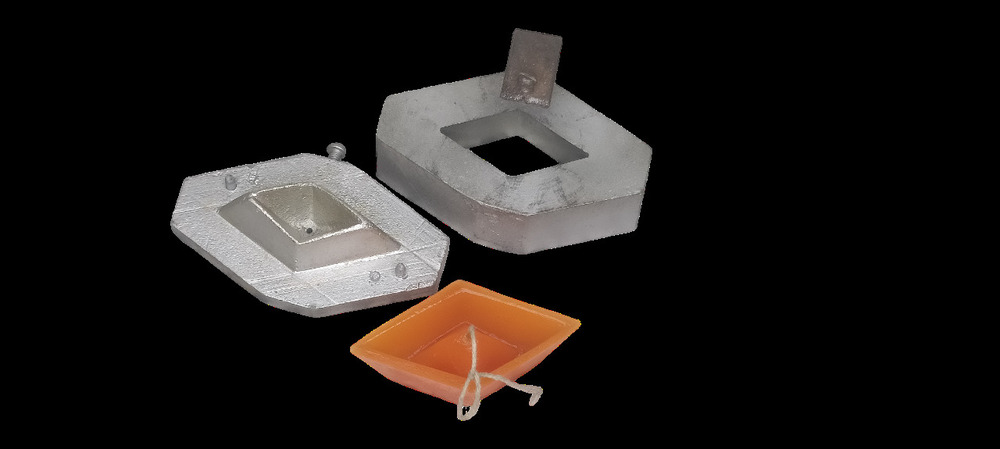 Boat Candle - Paraffin Wax, 9x3.5x2.5 Cm, White | Dripless, Mild Fragrance, Long-lasting Burn