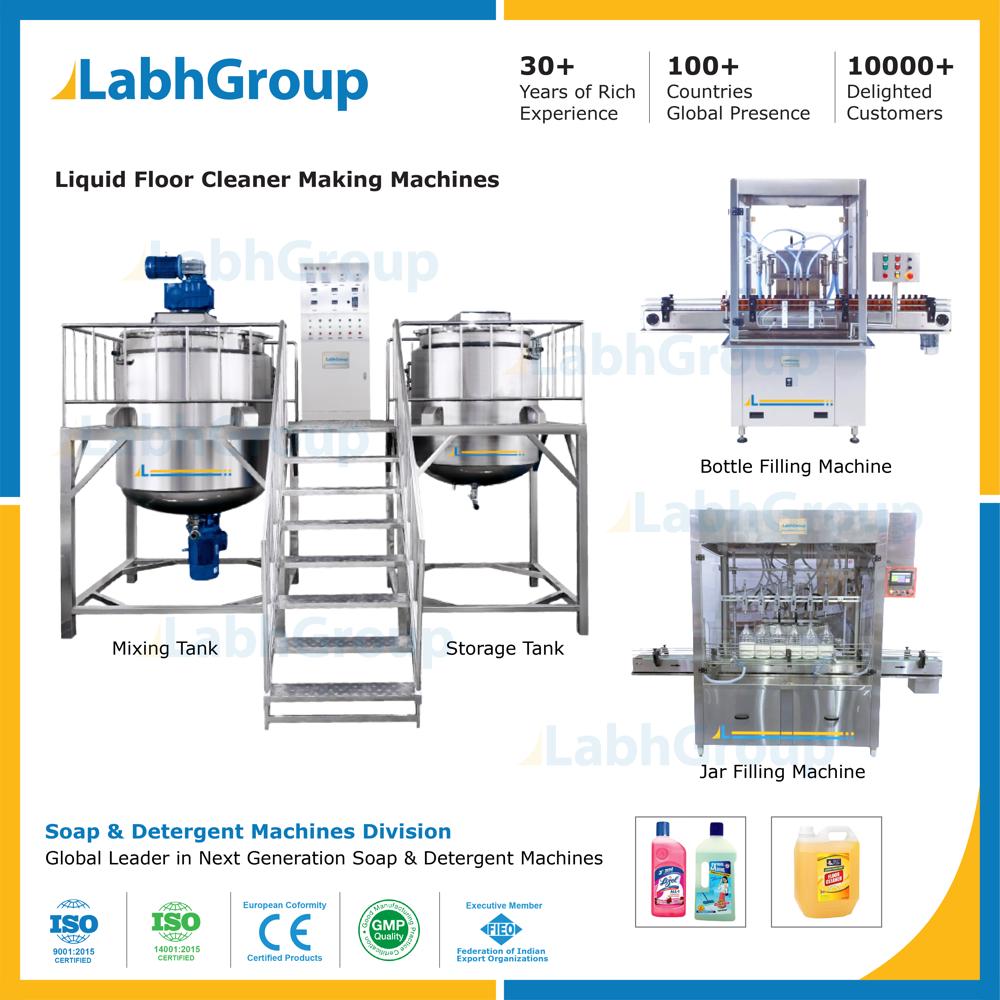 Liquid Surface Floor Cleaner Making Plant