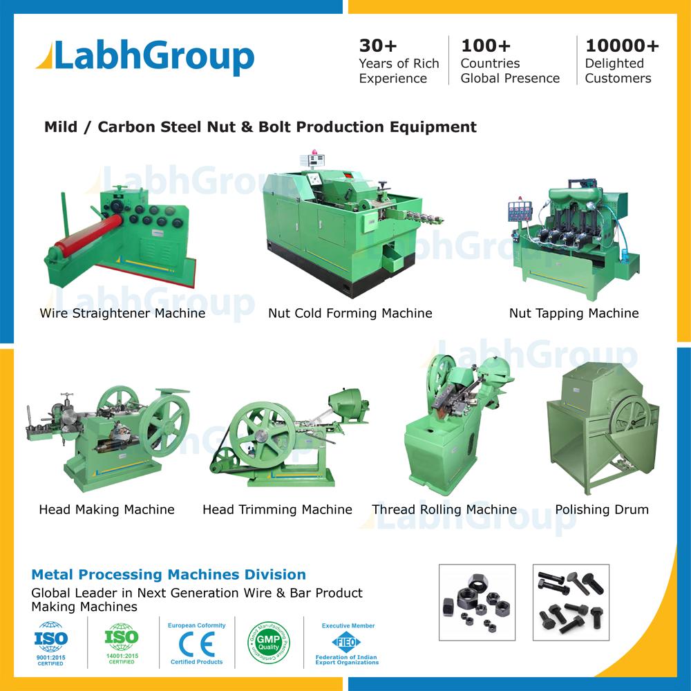 Carbon Steel Nut Bolt Production Line