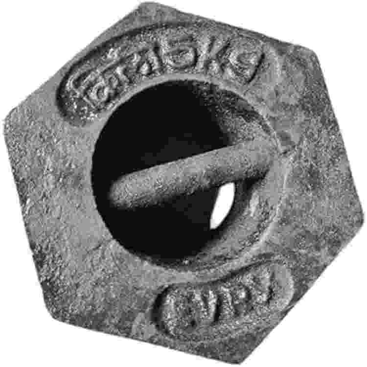 Cast Iron Weight - Color: Grey