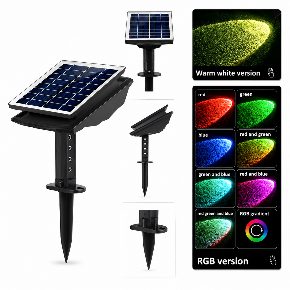 Solar Lawn Lights - Cable Length: Wireless Design