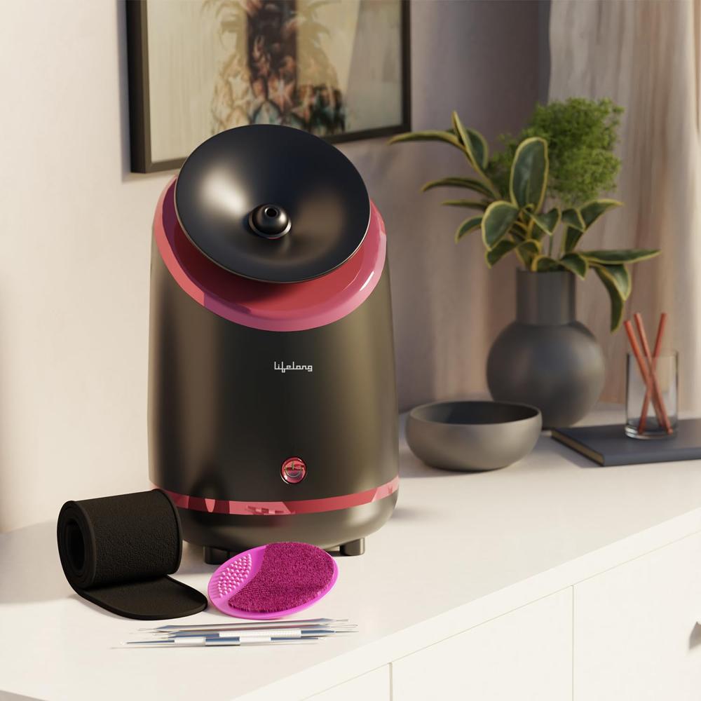 Lifelong Lls108 Lifelong Facial Steamer Hydrating(lls108) - Color: Black