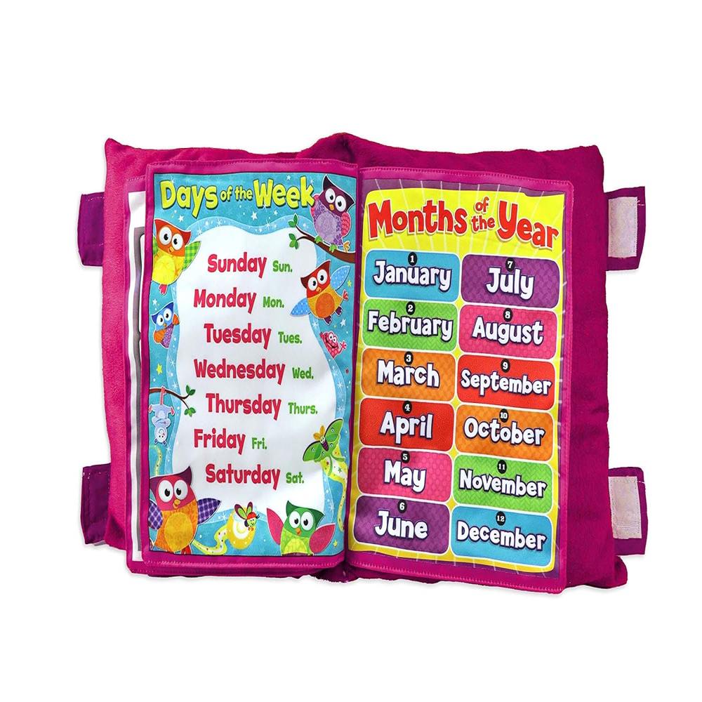 Baby Learning Pillow Cushion - Color: Multicolor (As Shown/assorted)