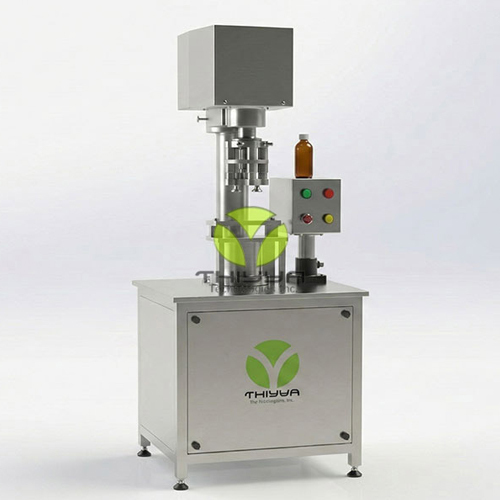Semi - Automatic Single Head  Ropp - Screw Cap Sealing Machine